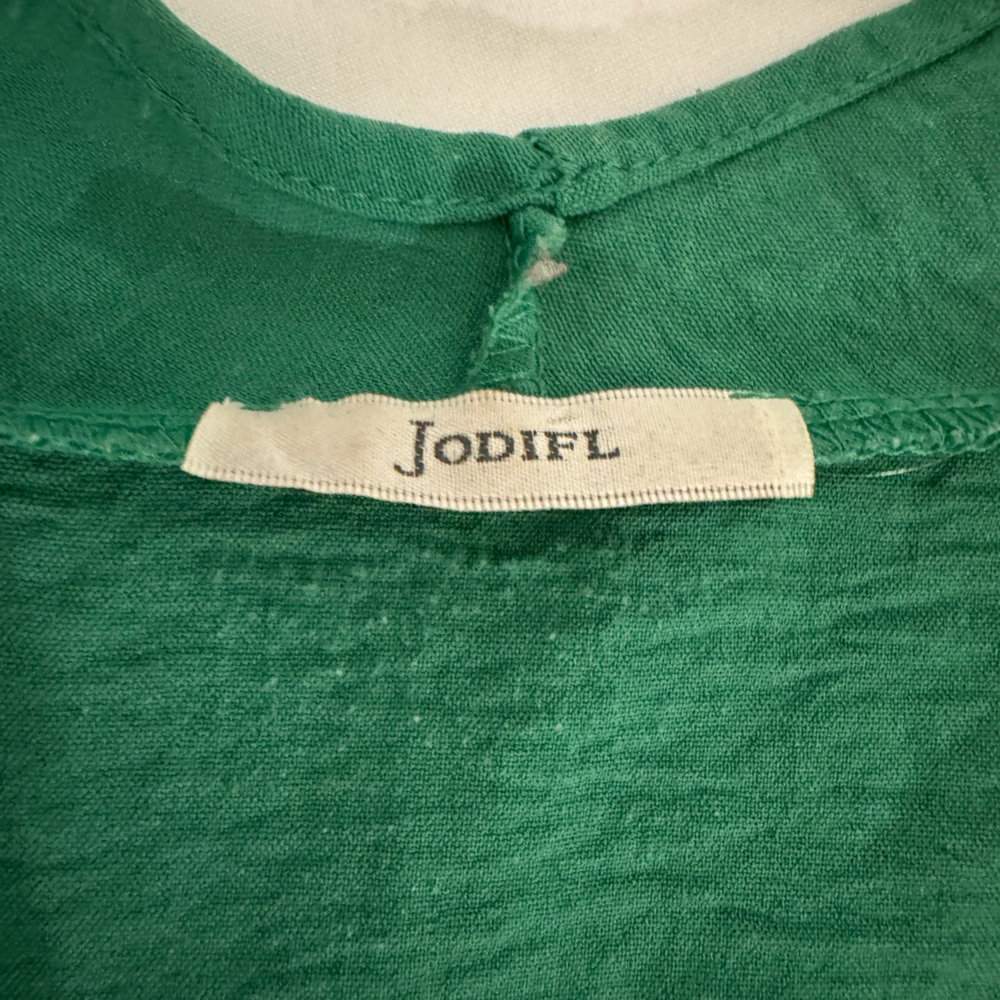 JODIFI Women’s Green Shirt ~ Size Small but oversized L/XL fit - Picture 8 of 8
